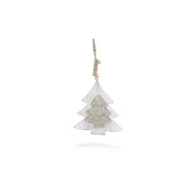 DECORATION TO HANG IN PADDED CLOTH WITH KEY - TREE
