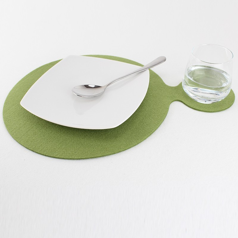 2 Tischsets in bastelfilz Modell 2 - Anpassbar