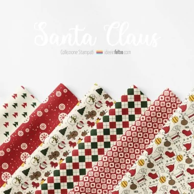 Santa Claus felt or soft felt panel mod.5 2