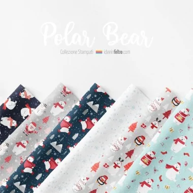 Polar Bear mod.6 felt or soft felt panel 2