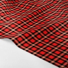 Rouge Plaid bastelfilz oder filzstoff Paneel mod.3