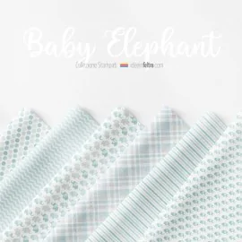 Baby Elephant Mod.1 bastelfilz oder Filzstoff Panel