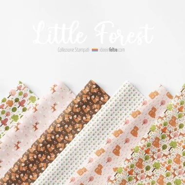 Little Forest fieltro o panel tela de fieltro mod.1 2
