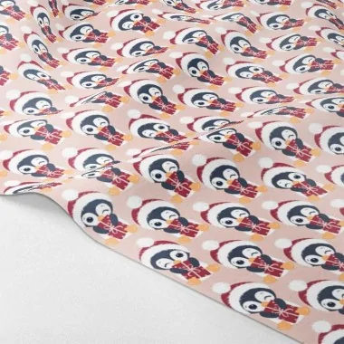 Xmas Penguin fieltro o panel tela de fieltro mod.3