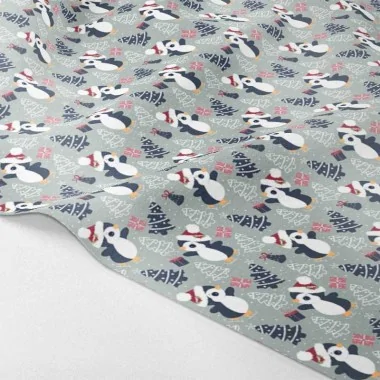 Kerst Pinguïn mod.1 vilt of dun vilt paneel