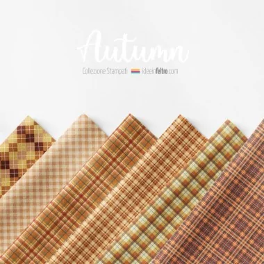 Autumn felt or soft felt panel mod.4 2