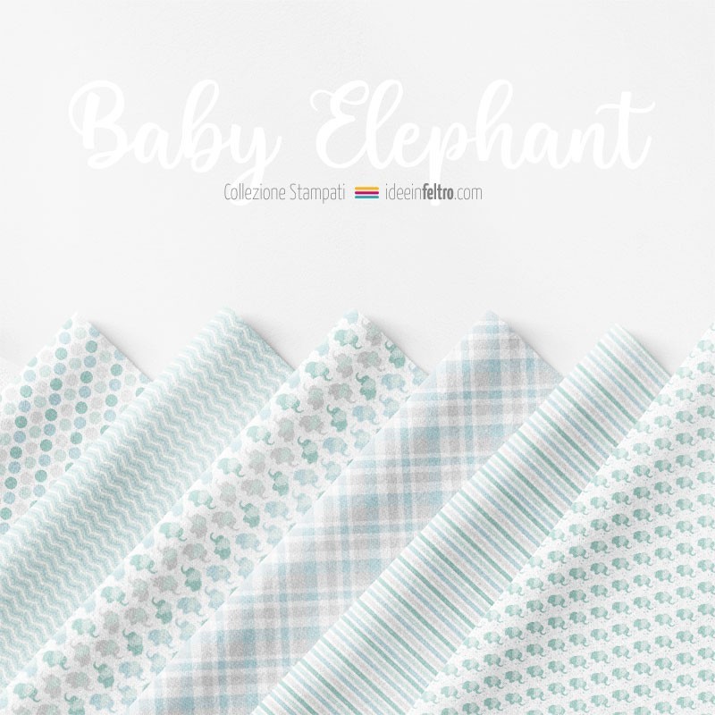 Baby Elephant Mod.3 fetru sau fetru moale panou
