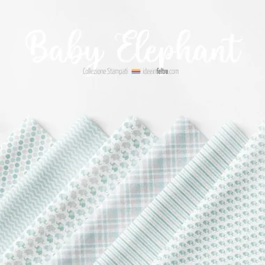 vilt of dun vilt Baby Elephant mod.4 paneel 2