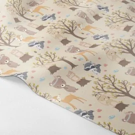 Woodland Animal fetru sau fetru moale panou mod.5