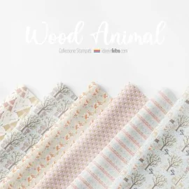 Panneau En feutrine O tissu feutrine Bois Animal Mod.2