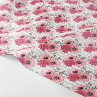 Panel Rosa Floral fieltro o tela de fieltro mod.4