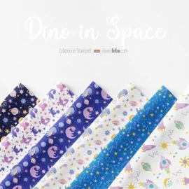 Panel In felt Or soft felt Dino In Space Mod.6