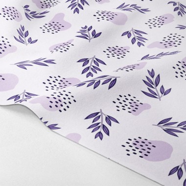 Pannello in feltro o pannolenci Purple Flower mod.4