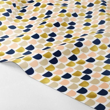 Panneau Geo Gold 2 feutrine ou tissu feutrine mod.6