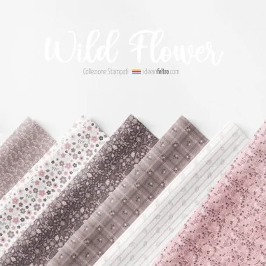 Wild Flower felt or soft felt panel mod.3 2