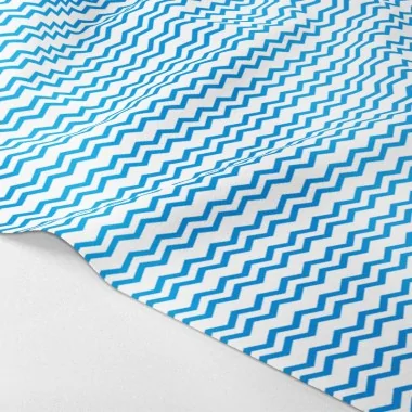 Gecoördineerd vilt of dun vilt Turquoise paneel mod.2
