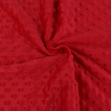 Ming Red Fleece H 165 X 50 Cm