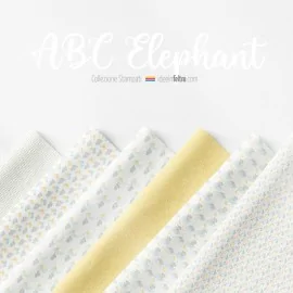 Fieltro o tela de fieltro panel Abc Elephant Mod.5