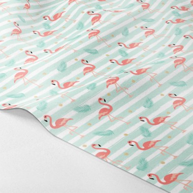 Flamingos bastelfilz oder filzstoff Panel mod.1