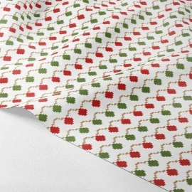 Pannello in feltro o pannolenci greenred knitted mod. 1 certificato EN 71-3|IDEEINFELTRO.COM