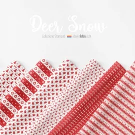 Fetru sau fetru moale panoul Deer Snow Mod.1