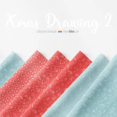 Xmas Drowing 2 mod.5 vilt of dun vilt paneel 2