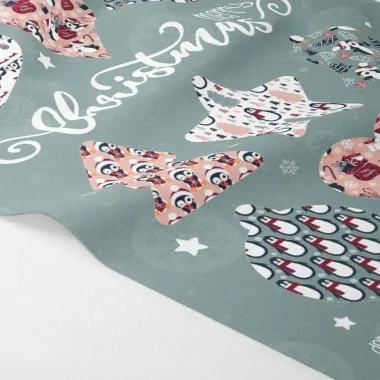 Kerstballen In Dun Vilt "Deer Snow" gecertificeerd en 71-3|IDEEINFELTRO.COM