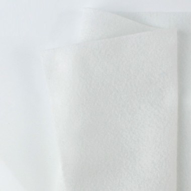 WHITE SOFT FELT ROLL 50x180 cm