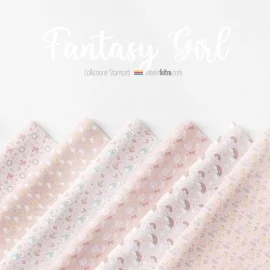 Pannello in feltro o pannolenci fantasy girl mod. 5 certificato EN 71-3|IDEEINFELTRO.COM