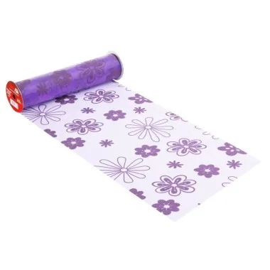 ORGANZA H 29 x 50 cm - FLOWER LAVENDER