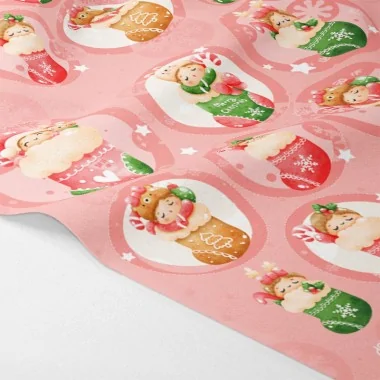 Boules de Noël en tissu feutrine « BABY SOCK » certifiées EN 71-3