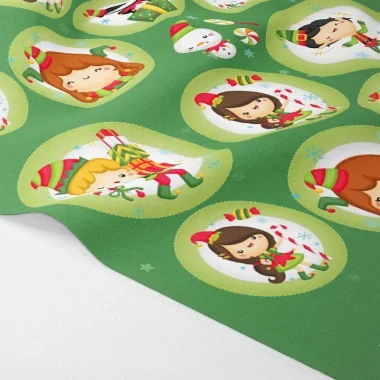 Christmas baubles in soft felt "Goblins" certified EN 71-3
