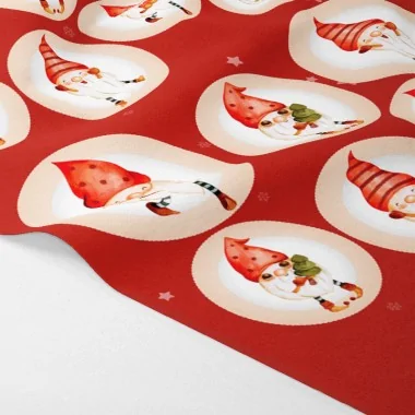 Kerstballen in dun vilt "Cutie Gnomes" gecertificeerd EN 71-3