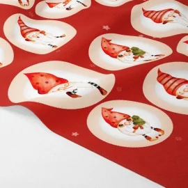 Weihnachtskugeln in filzstoff "Cutie Gnomes" zertifiziert nach EN 71-3
