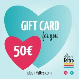 Gift Card 50|IDEEINFELTRO.COM