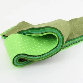 Green Scale Mix Remnants Kit soft felt 350/400 gr.
