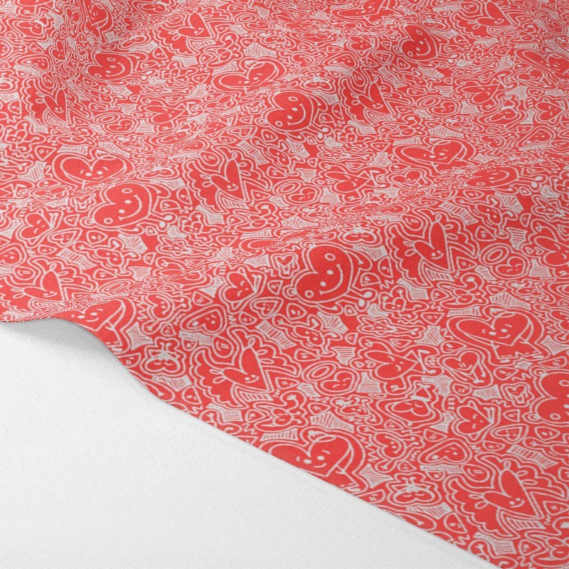 Panel in felt or soft felt Valentine's Day mod.6 Certified EN 71-3