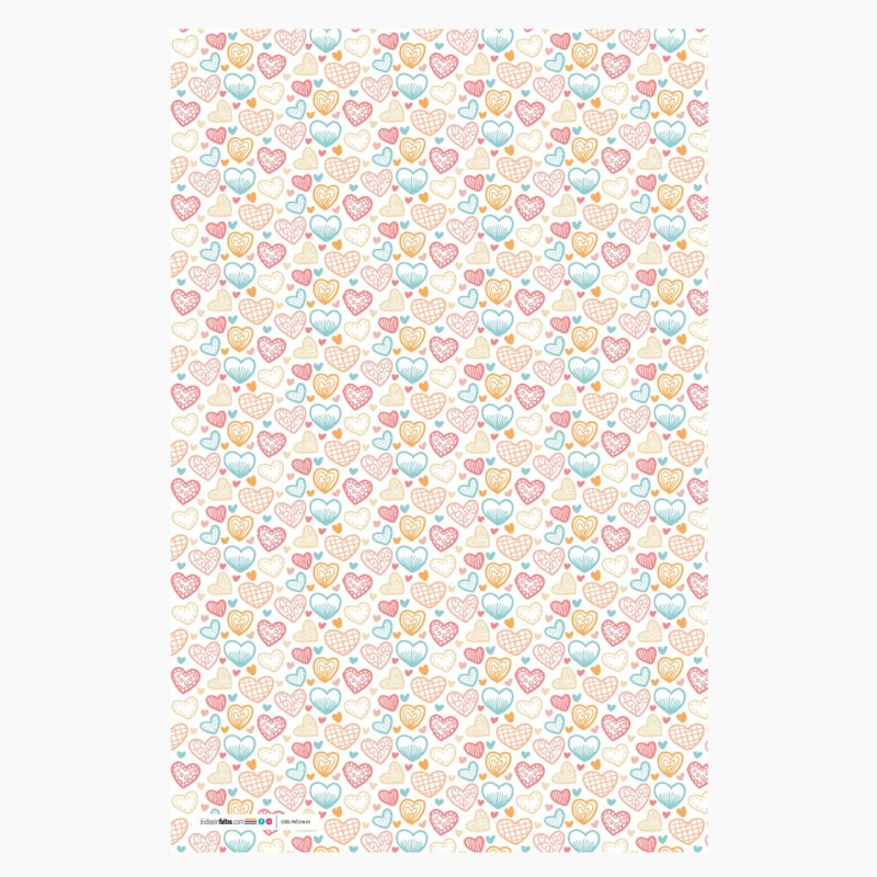 Panneau En feutrine Ou Saint Valentin tissu feutrine Mod.13