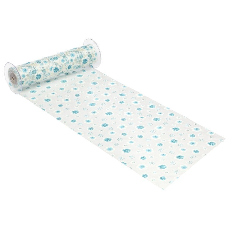 ORGANZA H 29 x 50 cm - DREAM OF FLOWERS CREAM