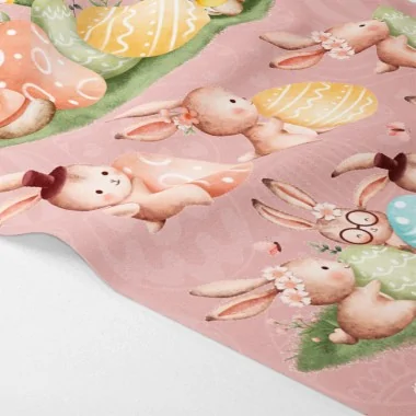 Panel en fieltro fino set "Cute Happy Easter" mod. 34 - certificado EN 71-3