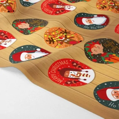 Autocollants de Noël en feutrine et tissu feutrine