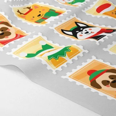 Autocollants de Noël en feutrine et tissu feutrine