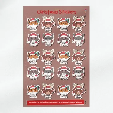 Autocollants de Noël en feutrine et tissu feutrine 2