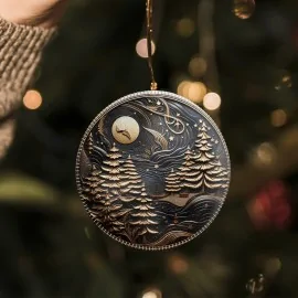 Palline natalizie in pannolenci 24 pezzi "mix luxury mod. 11"|IDEEINFELTRO.COM