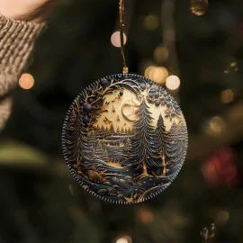 Palline natalizie in pannolenci 24 pezzi "mix luxury mod. 11"|IDEEINFELTRO.COM