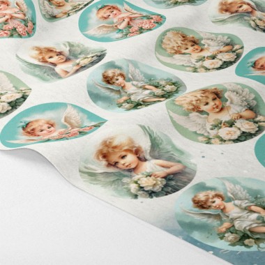 Palline Natalizie In Pannolenci 24 pezzi Tiffany Angels