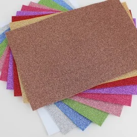 Dun vilt extra glitter - paars