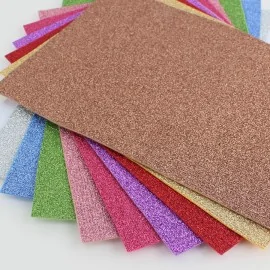 Dun vilt extra glitter - paars