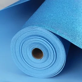 Online Sale Foam Modeling / Moosgummi / Fommy Glitter 50X90Cm-Turquoise