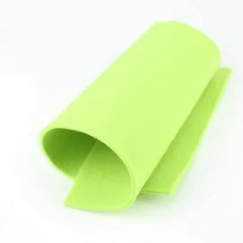 Feutrine Vert Acide 20X30 cm